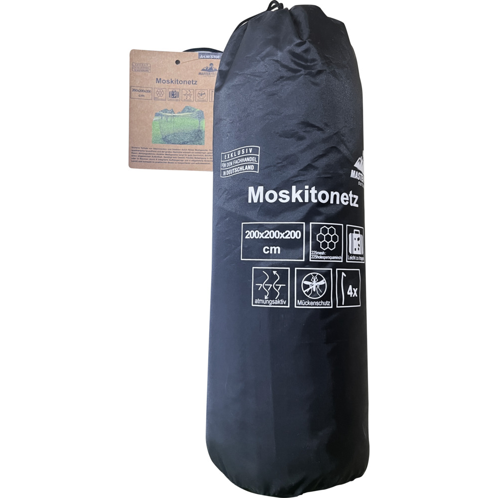 Moskitonetz quadratisch 200 x 200 x 200 cm image number 2