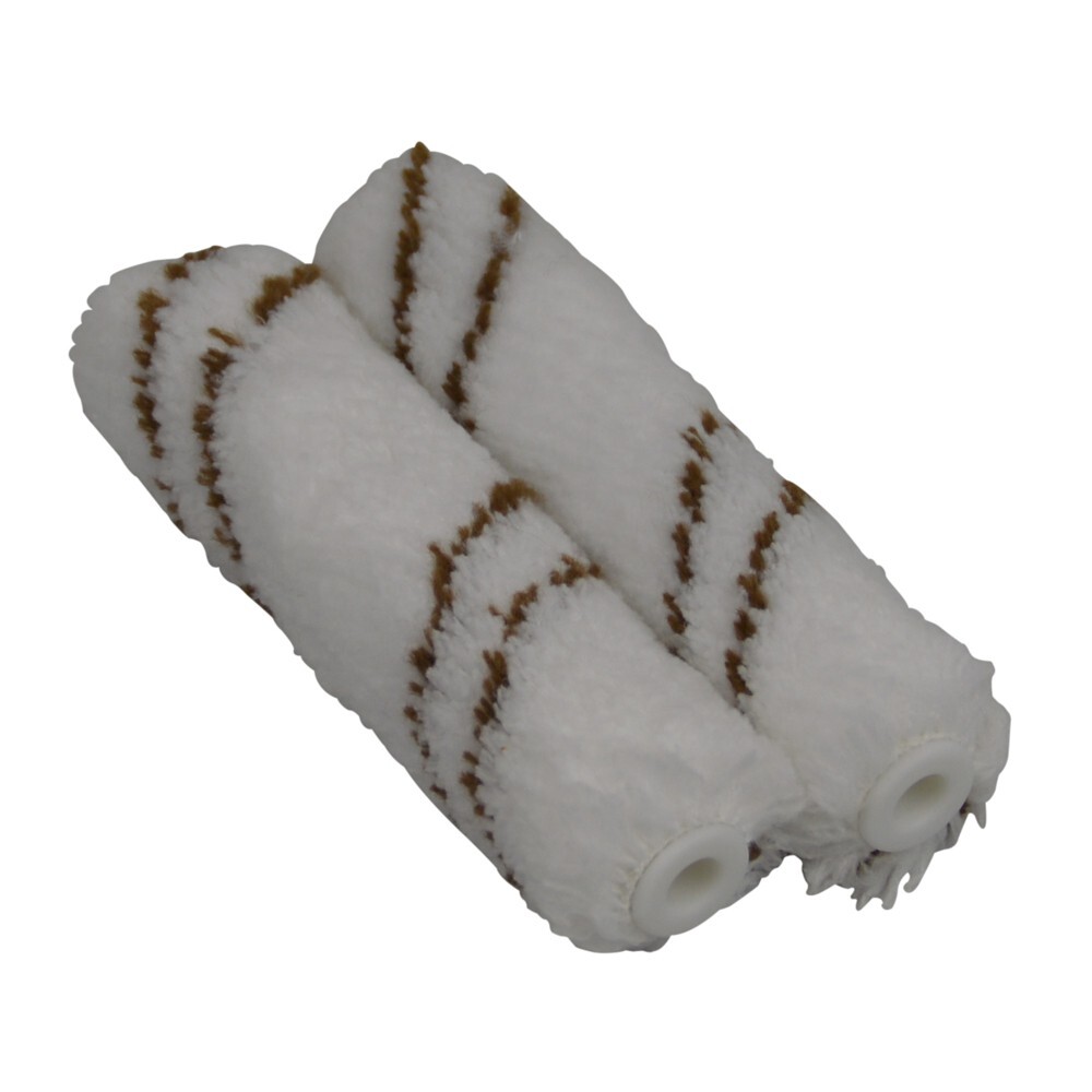 DECOPRO Farbrolle Lasurwalzen Mini 10 cm 2 St&uuml;ck