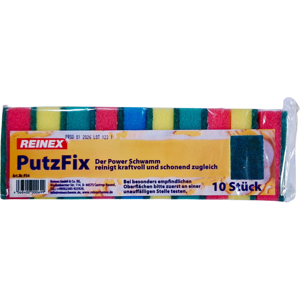 Reinex Putz-Fix-Schwamm-Set 10 St&uuml;ck image number 1