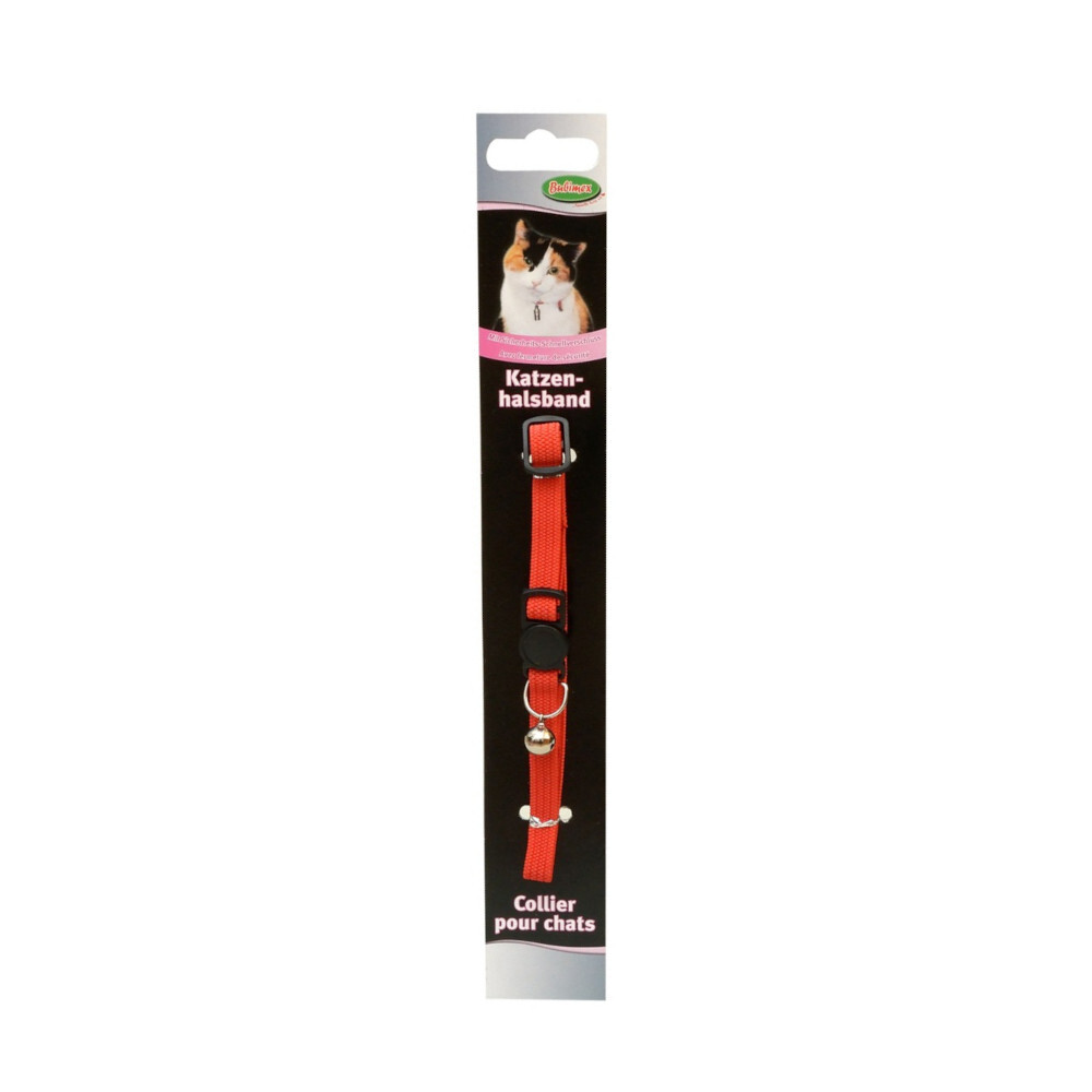 Katzenhalsband Nylon mit Schelle image number 1