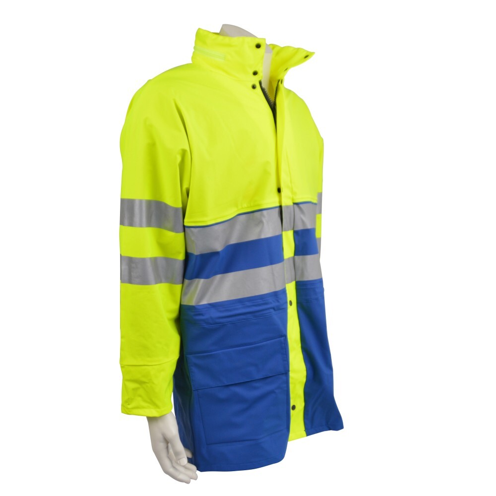 Warnschutz Regenjacke Gr&ouml;&szlig;e 2XL - B-Ware image number 2