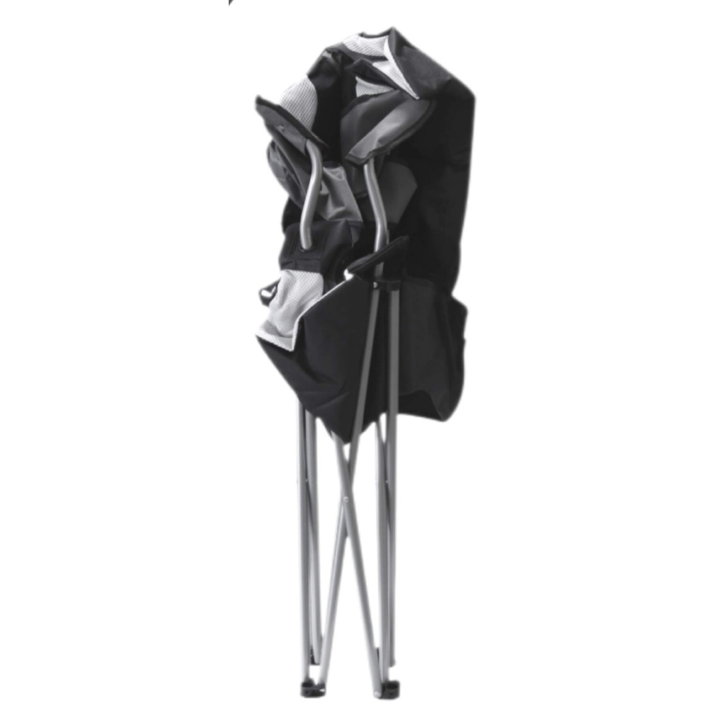 Campingstuhl "Jumbo" 60 x 88 x 110 cm grau-schwarz image number 2