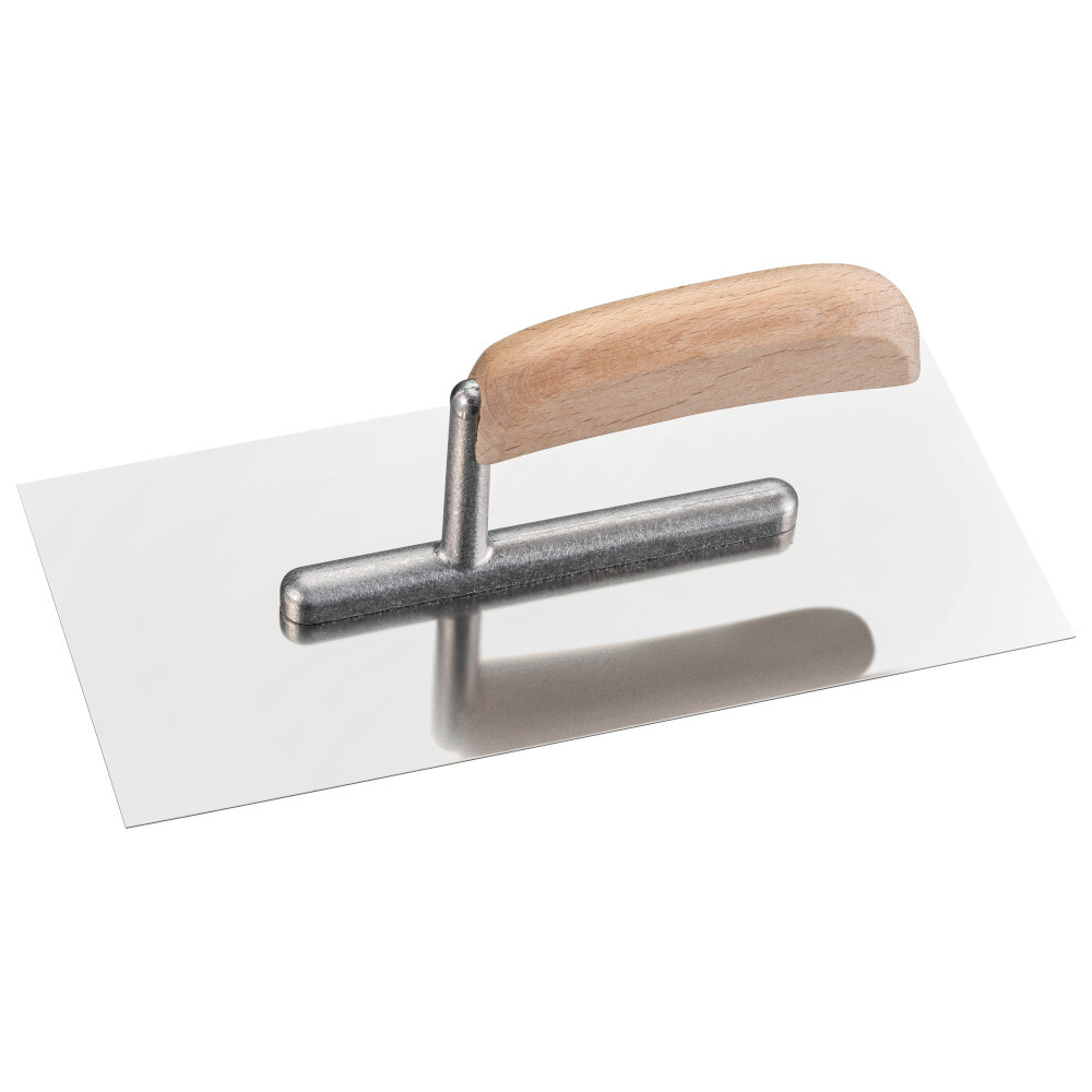 Gl&auml;ttkelle 270 x 130 mm Edelstahl
