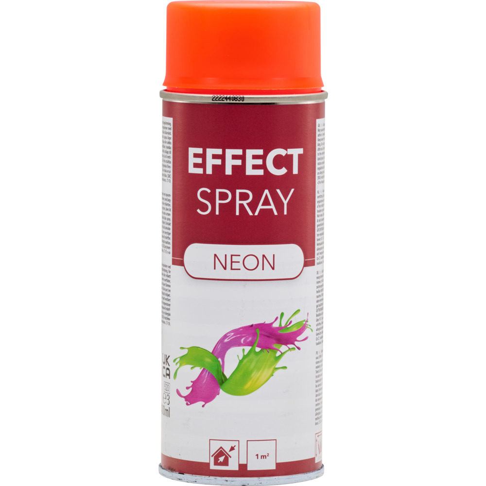 Leuchtfarbe Effect Spray Neon matt rot 400 ml