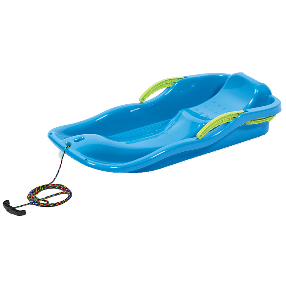 Schlitten RACE mit 2 Handbremsen blau, 87 x 40 cm