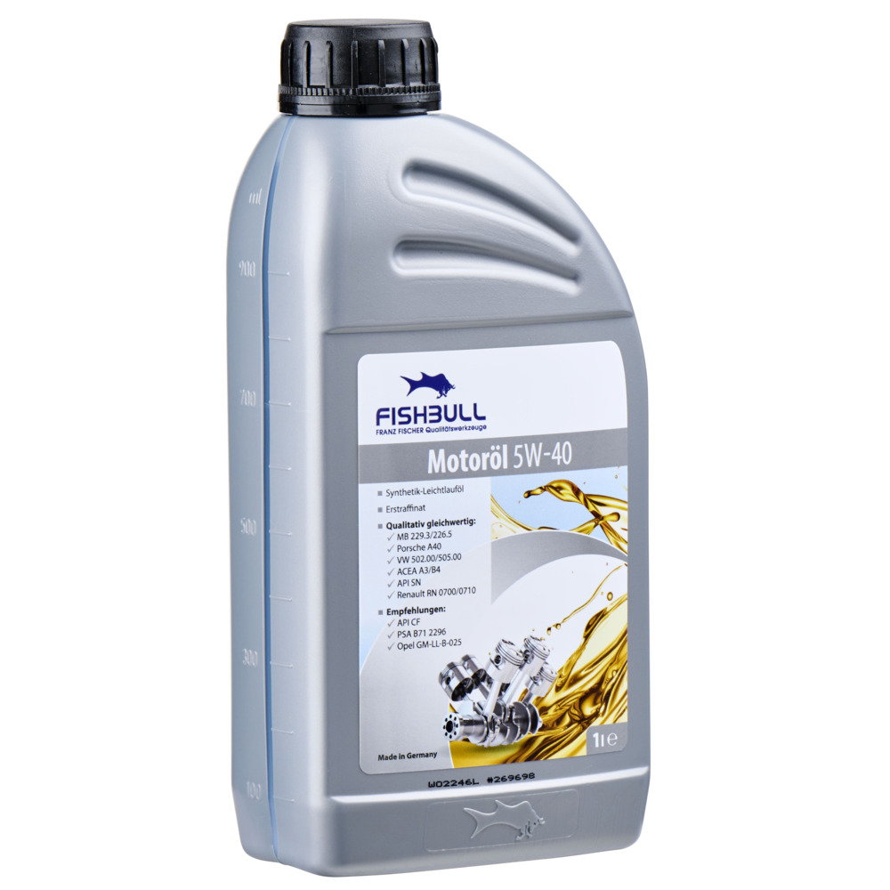 FISHBULL Motor&ouml;l 5W-40 1 Liter
