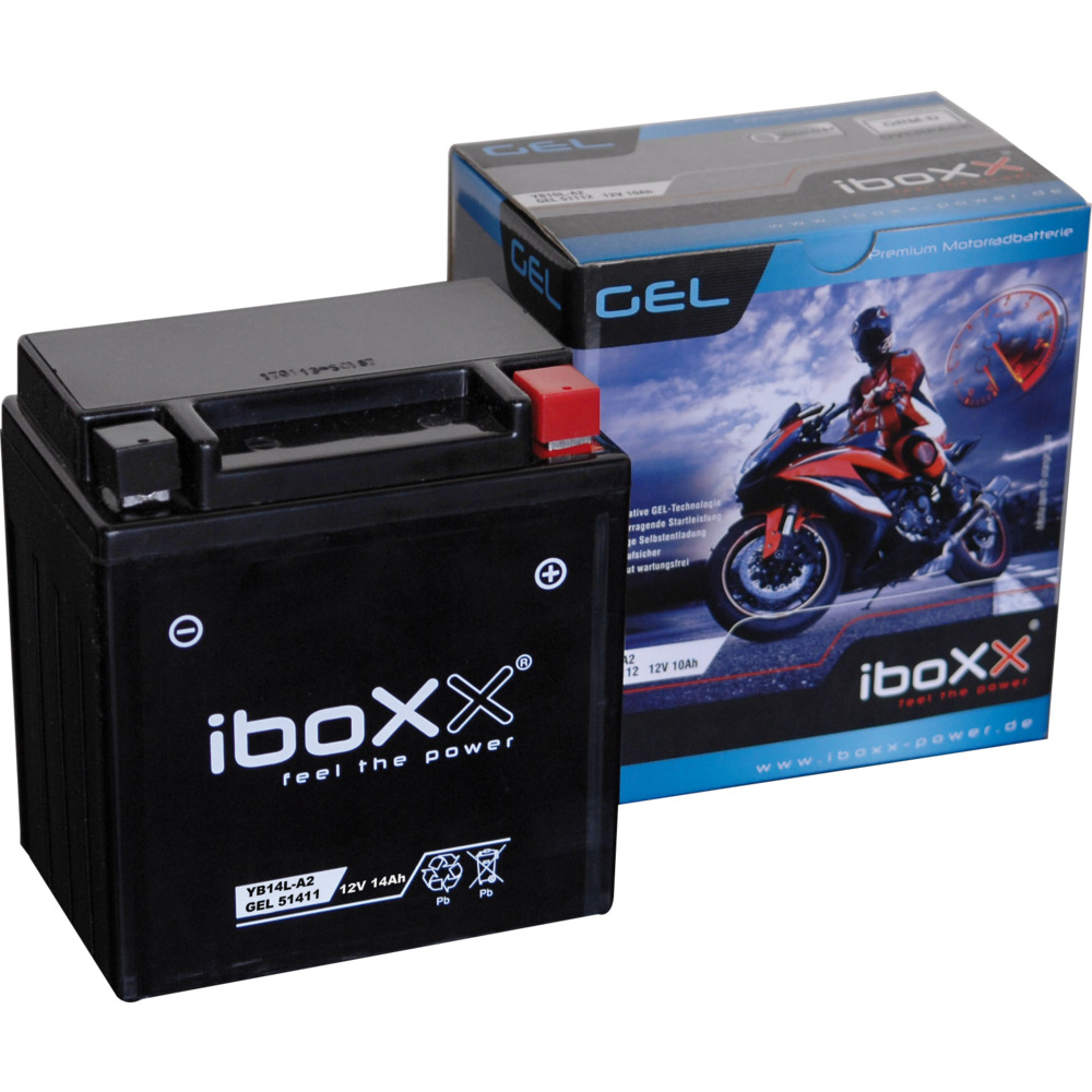 Motorradbatterie 12 Volt Gel 51411