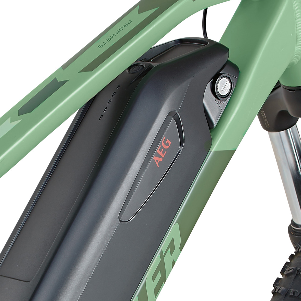 PROPHETE Graveler 22 Fully E-Mountain-Bike 27,5" in Gr&uuml;n image number 4