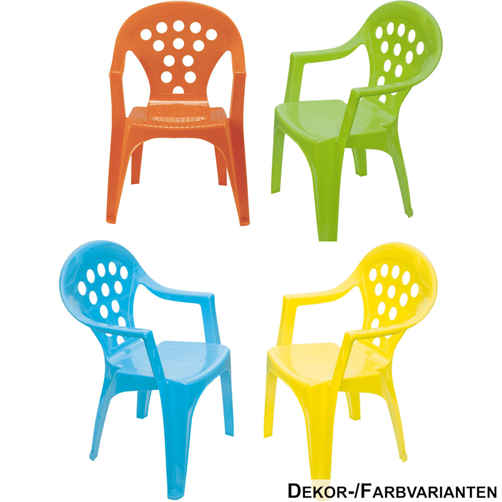 Kinderstuhl 56 x 36 x 28 cm, 4-fach sortiert