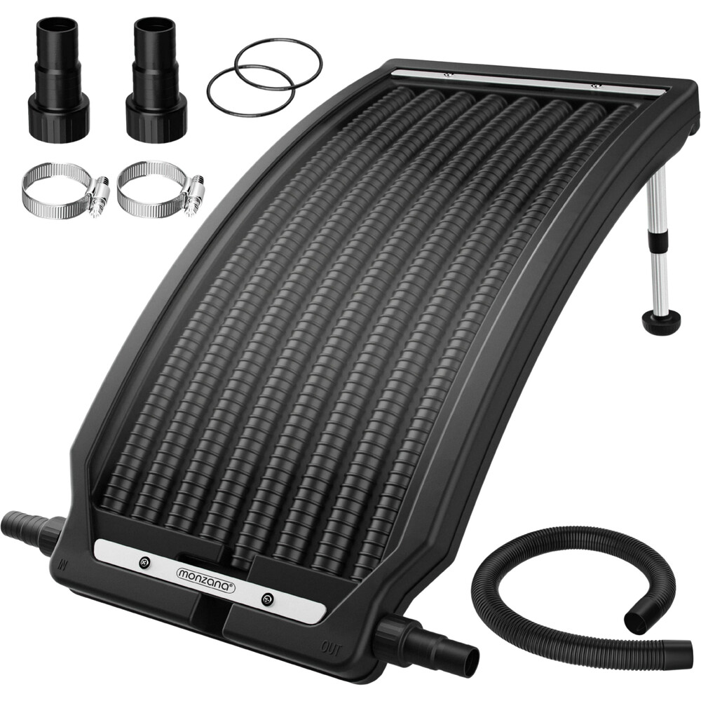 monzana&reg; Solar-Poolheizung, anthrazit