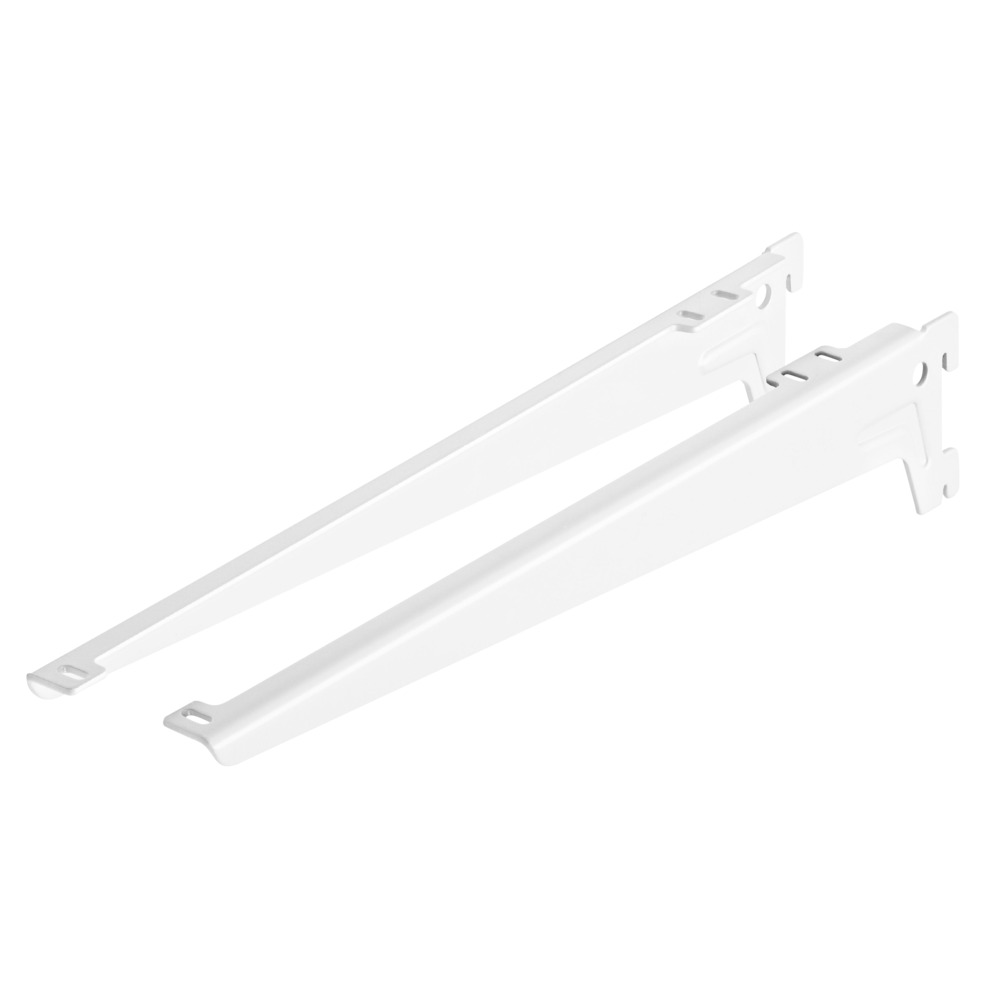Winkeltr&auml;ger 1 Paar 280 mm in Weiss