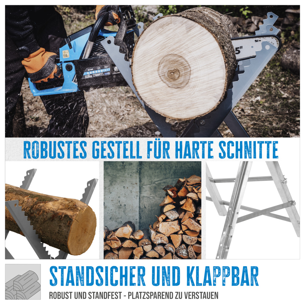 G&uuml;de&reg; S&auml;gebock GSB 600-680 3-teilig image number 6