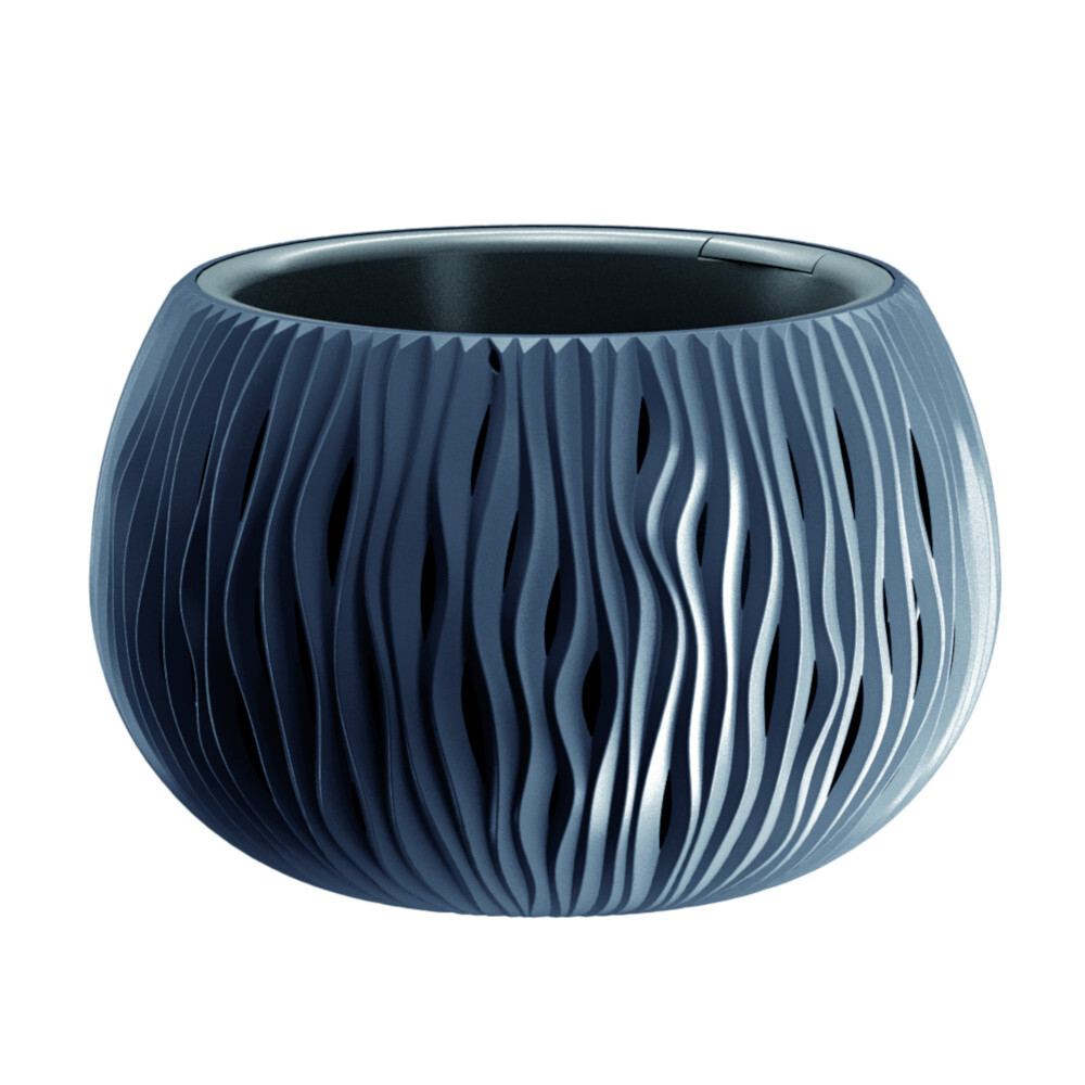 Prosperplast Blumentopf Sandy Bowl &Oslash; 37 cm Anthrazit