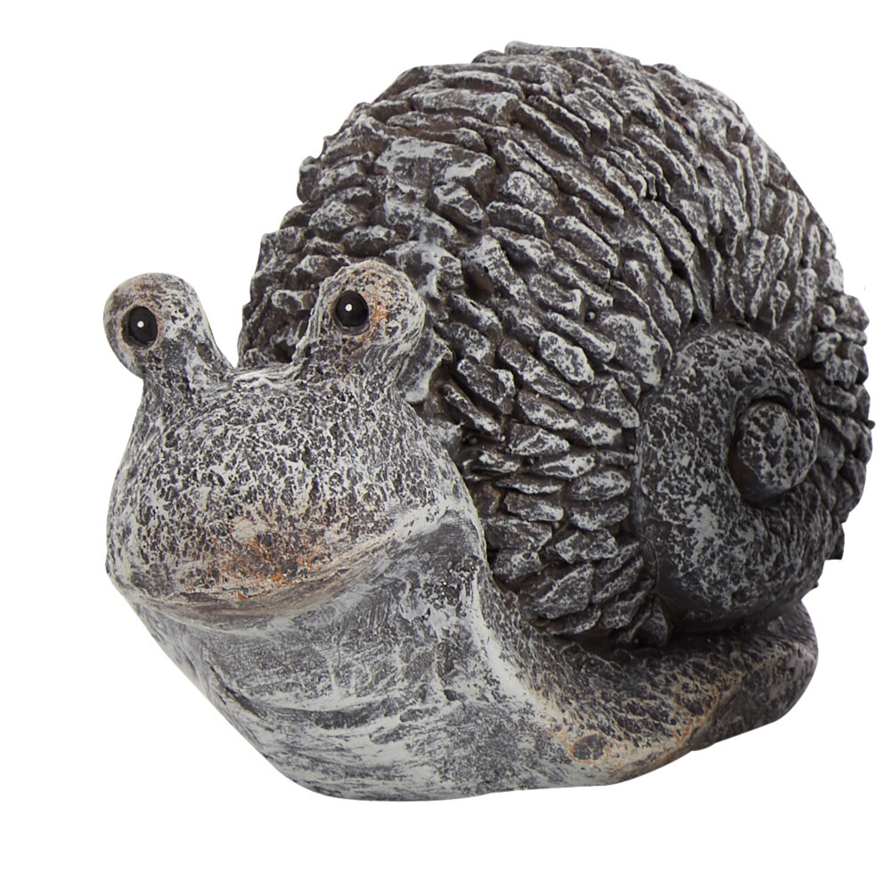 Deko-Steinfigur Schnecke aus Magnesiumoxid