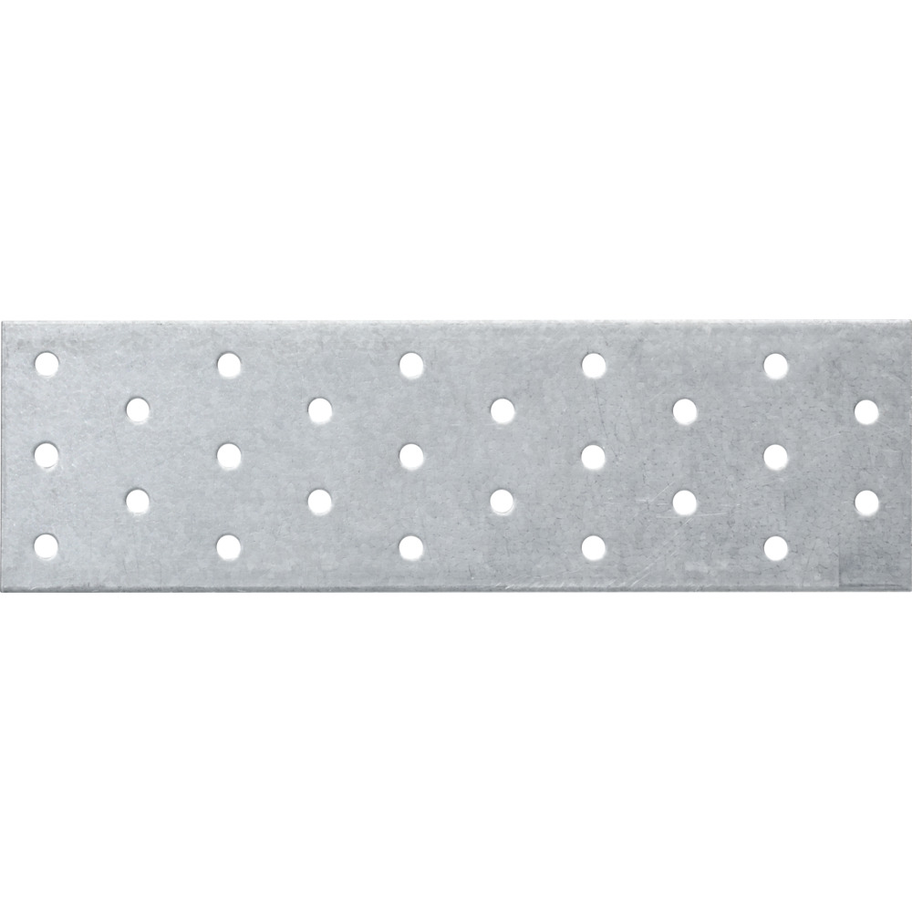 Lochplatten 60 x 200 mm aus verzinktem Stahl image number 1