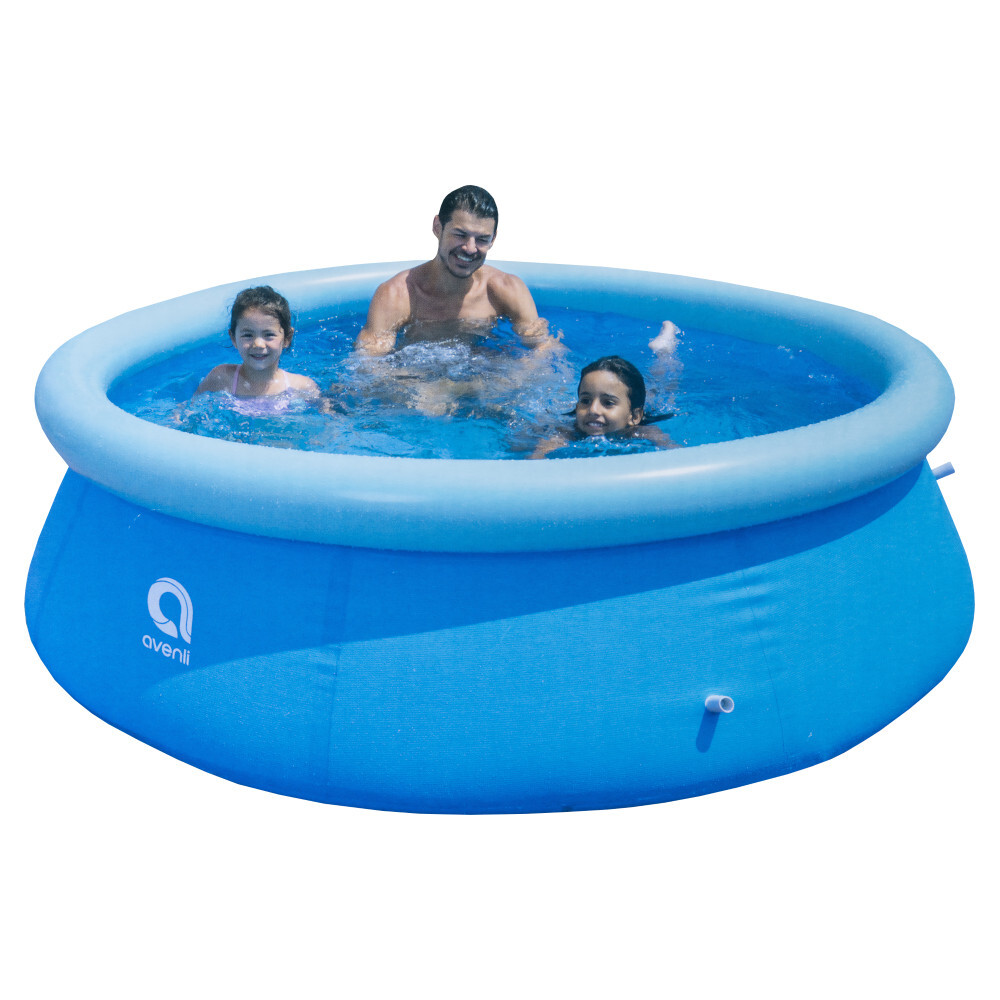 Swimming-Pool Quick Up &Oslash; 240 x 63 cm mit Zubeh&ouml;r