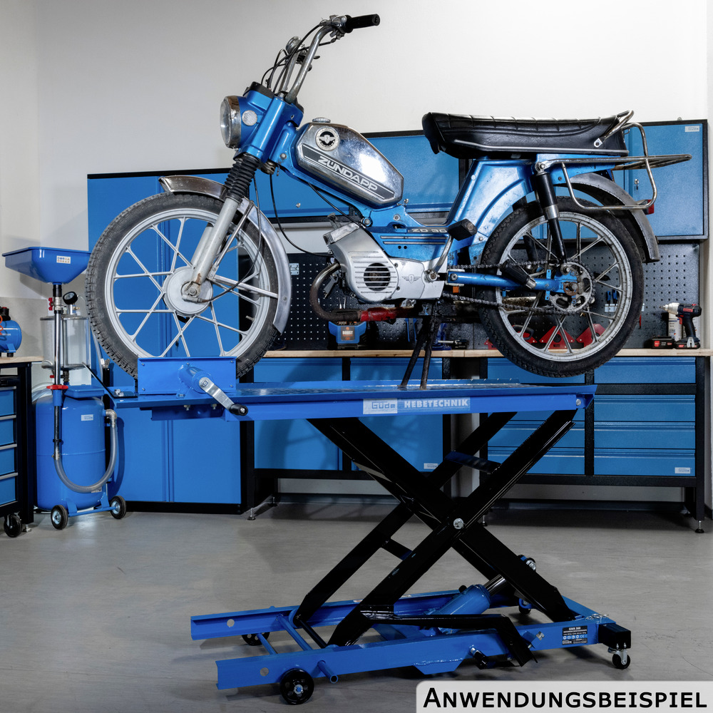 G&uuml;de Motorrad-Montagerampe GMR360 bis 360 kg image number 3