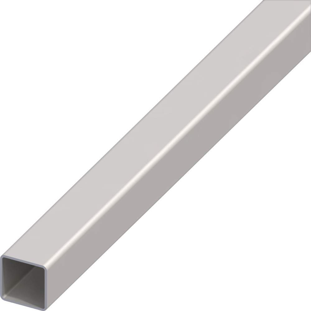 Vierkantrohr Stahl kaltgewalzt 1000 x 20 x 20 x 1,25 mm grau
