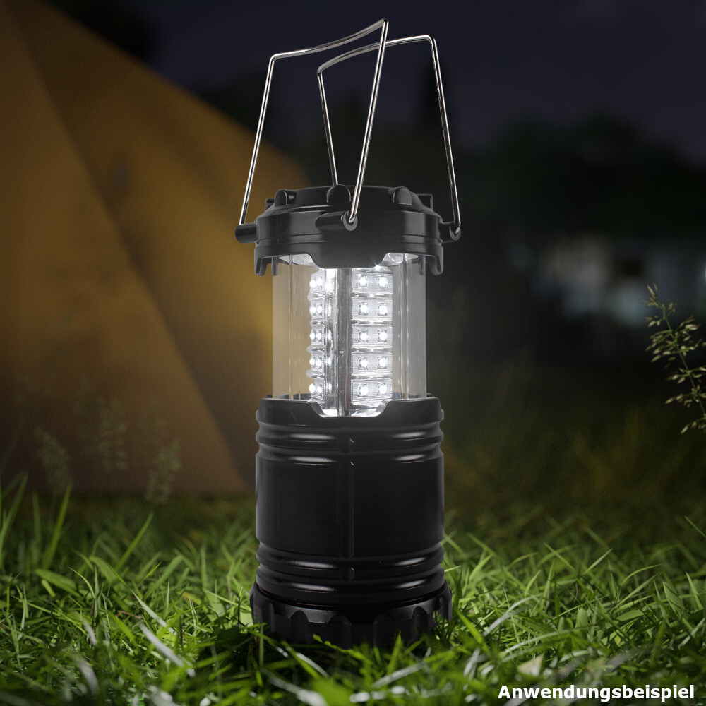 Campinglampe 2in1 Kunststoff 30 LEDs mit Trageschlaufe image number 2