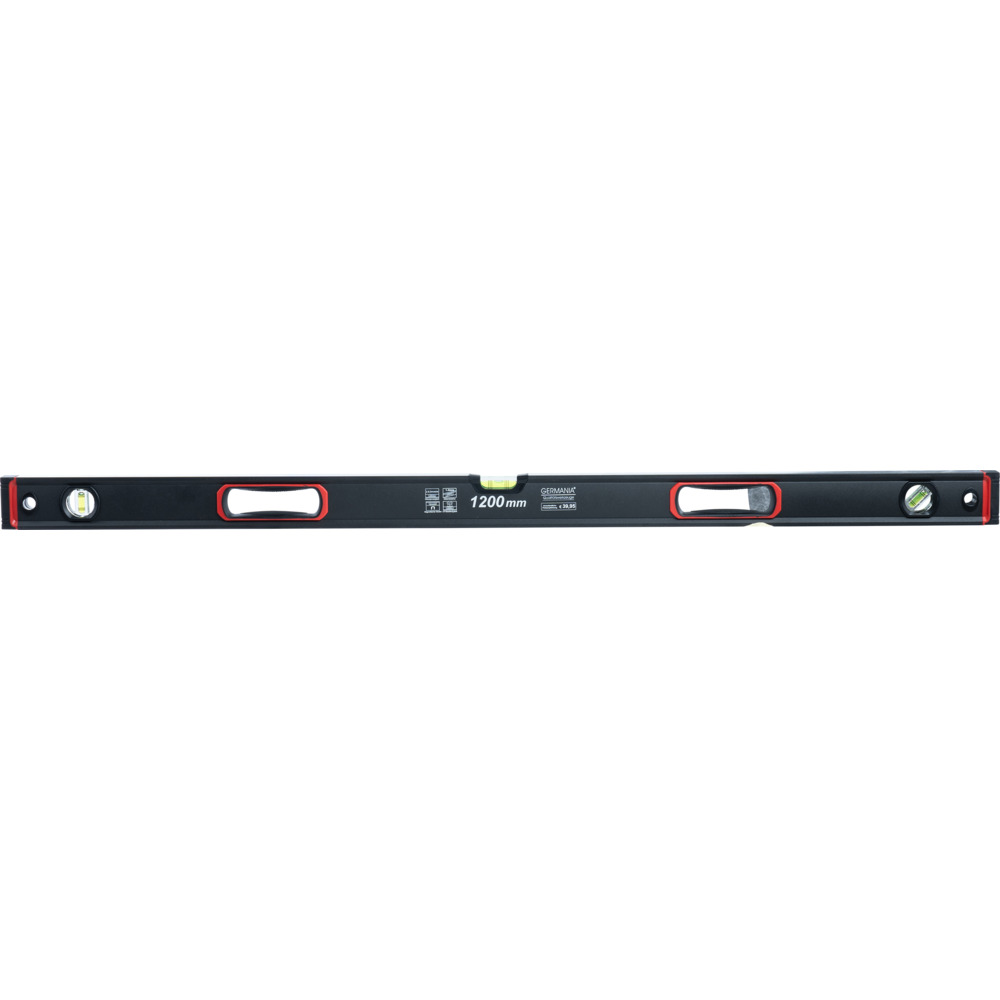 GERMANIA&reg; Wasserwaage schwarz 120 cm Aluminium image number 2