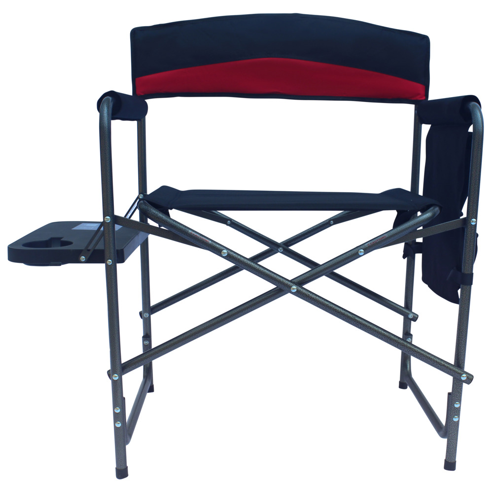 Comfort Campingsessel XXL 50 x 63 x 83 cm Schwarz-Rot image number 1