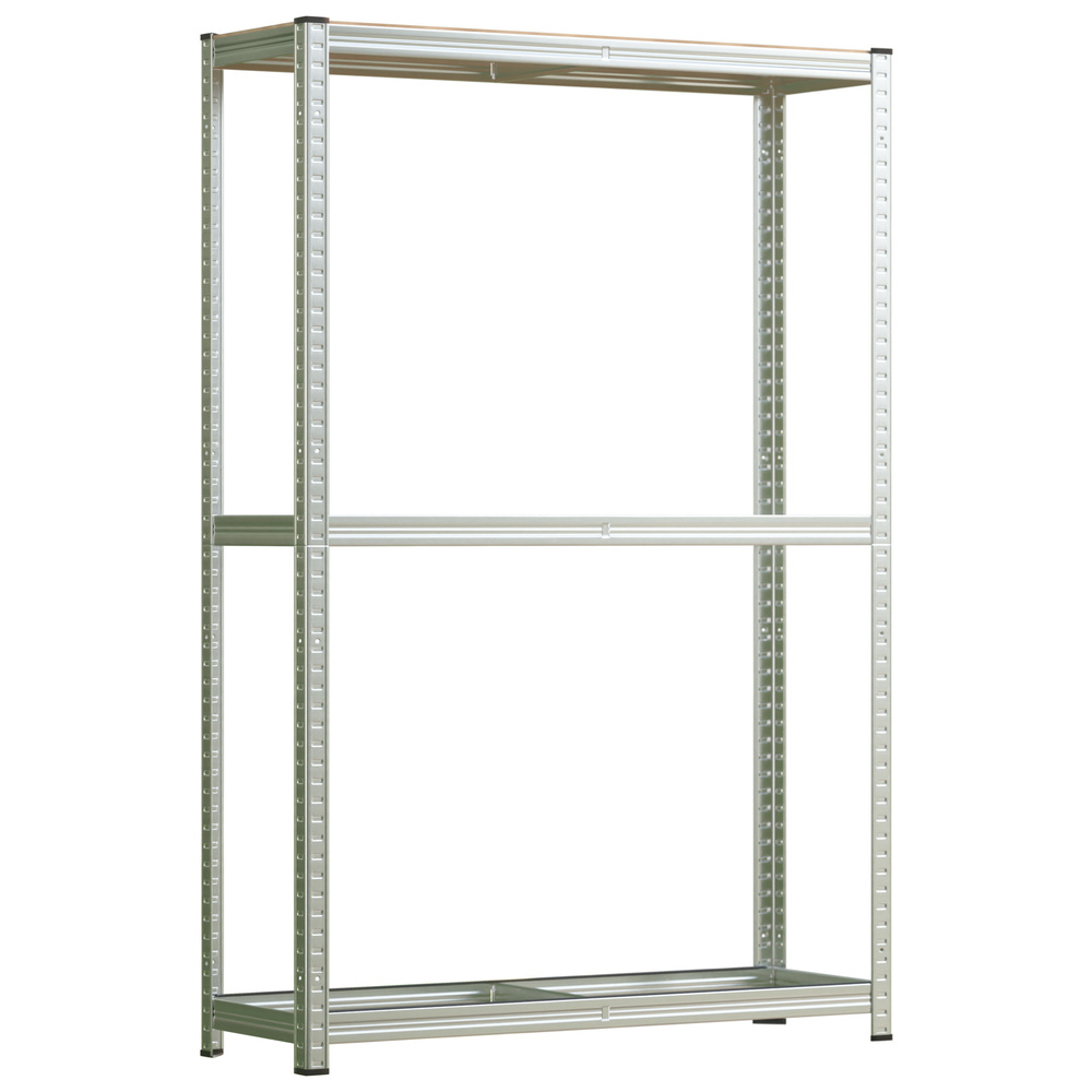 monzana&reg; Reifenregal verzinkt 120 x 40 x 180 cm