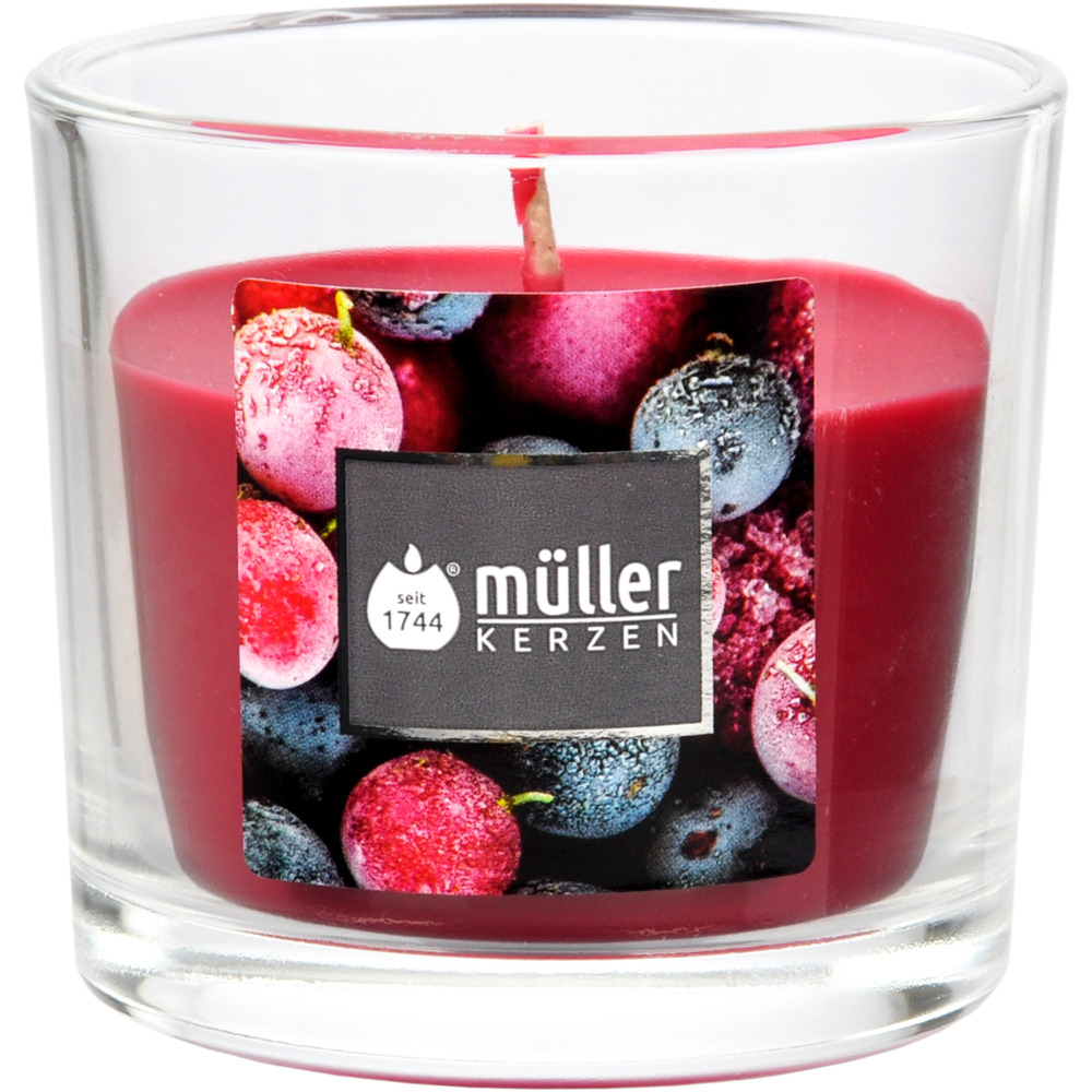 Duftkerze Wild Berries im Glas 65 x &Oslash; 70 mm