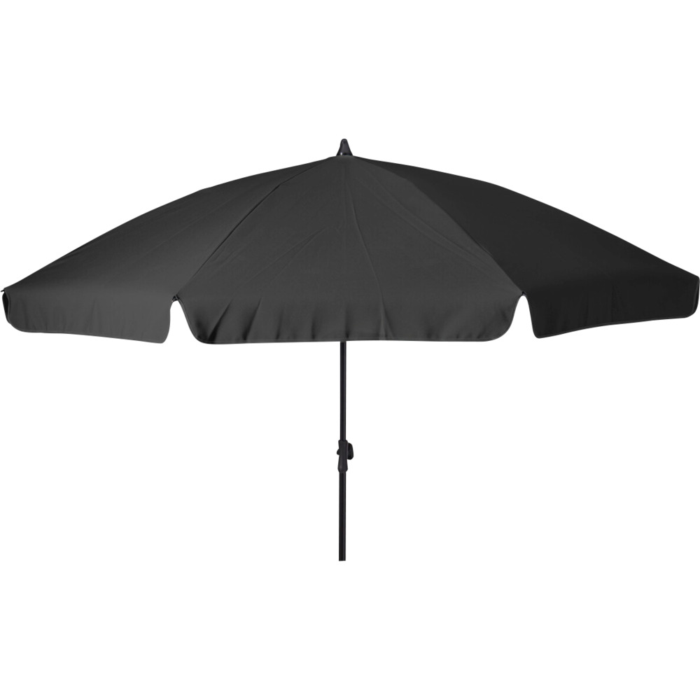 Sonnenschirm mit Knickfunktion &Oslash; 185 cm grau