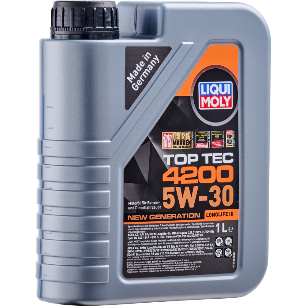 LIQUI MOLY 1 Liter Motoren&ouml;l Top Tec 4200 5W-30