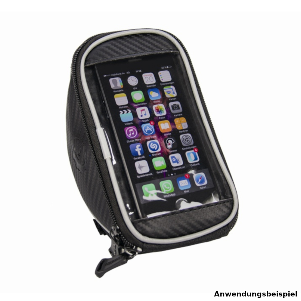 FISCHER Lenkertasche mit Smartphonefach