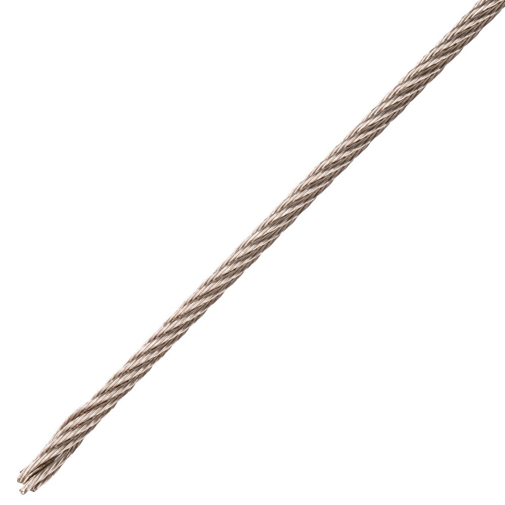 Drahtseil &Oslash; 3 mm Edelstahl rostfrei, Meterware