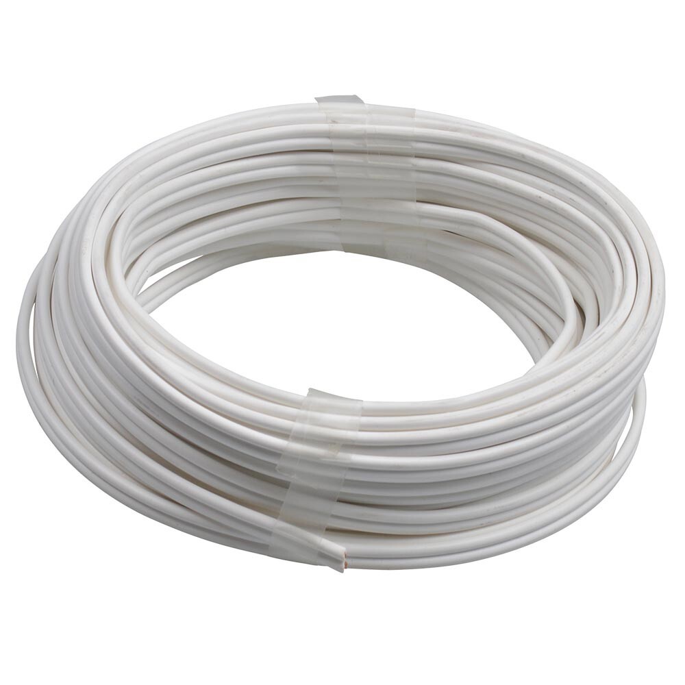 Zwillingsleitung XYFAZ 2 x 0,75 mm&sup2; 10 m in Wei&szlig;