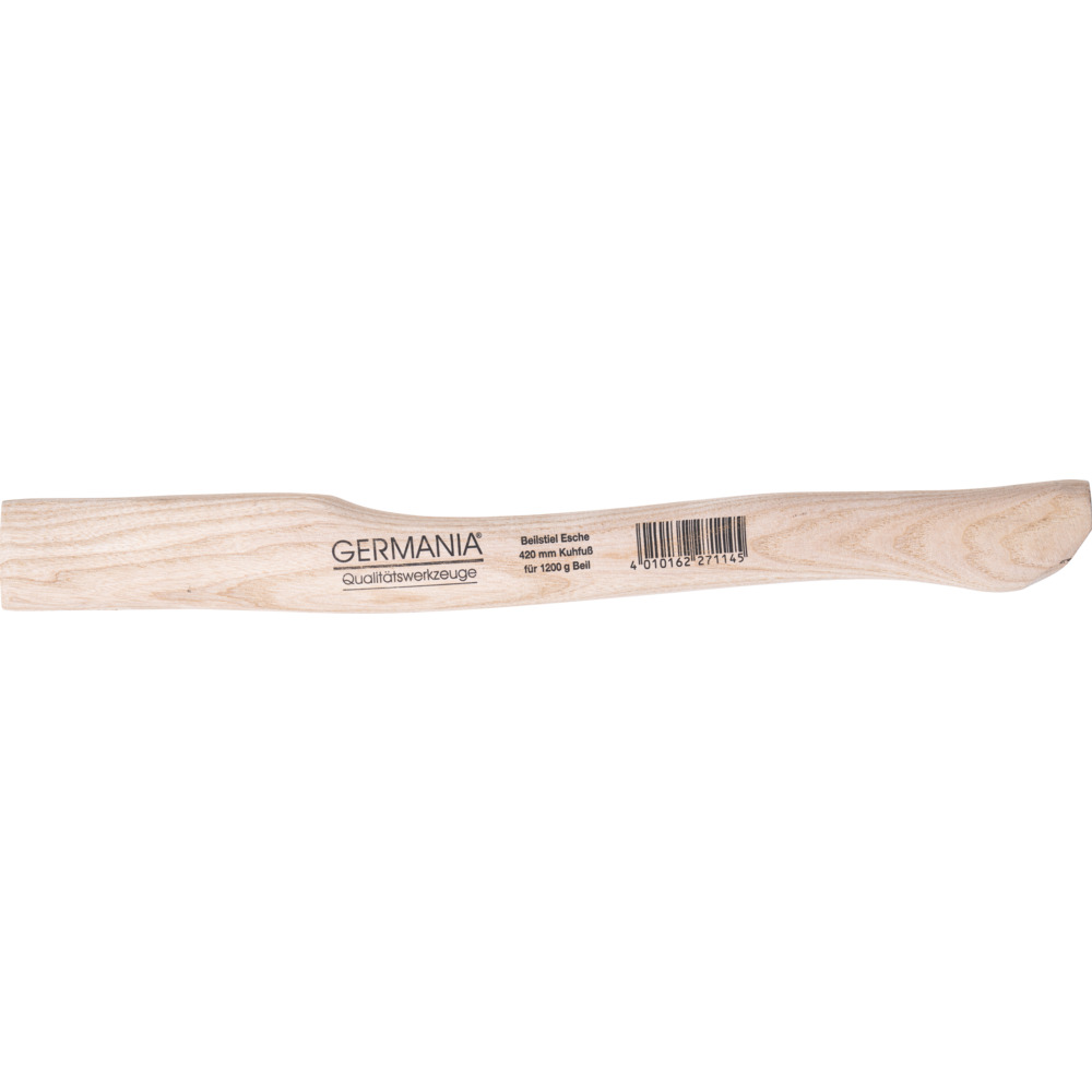 Beilstiel 42 cm 1,2 kg Esche Kuhfu&szlig;form