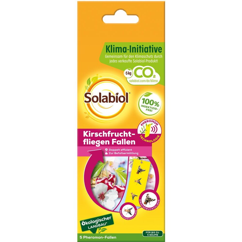 Solabiol Kirschfruchtfliegen-Falle auf Pheromonbasis