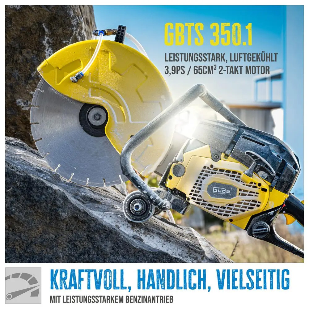 G&uuml;de&reg; Betontrennschneider GBTS 350.1 mit 3,9 PS image number 5