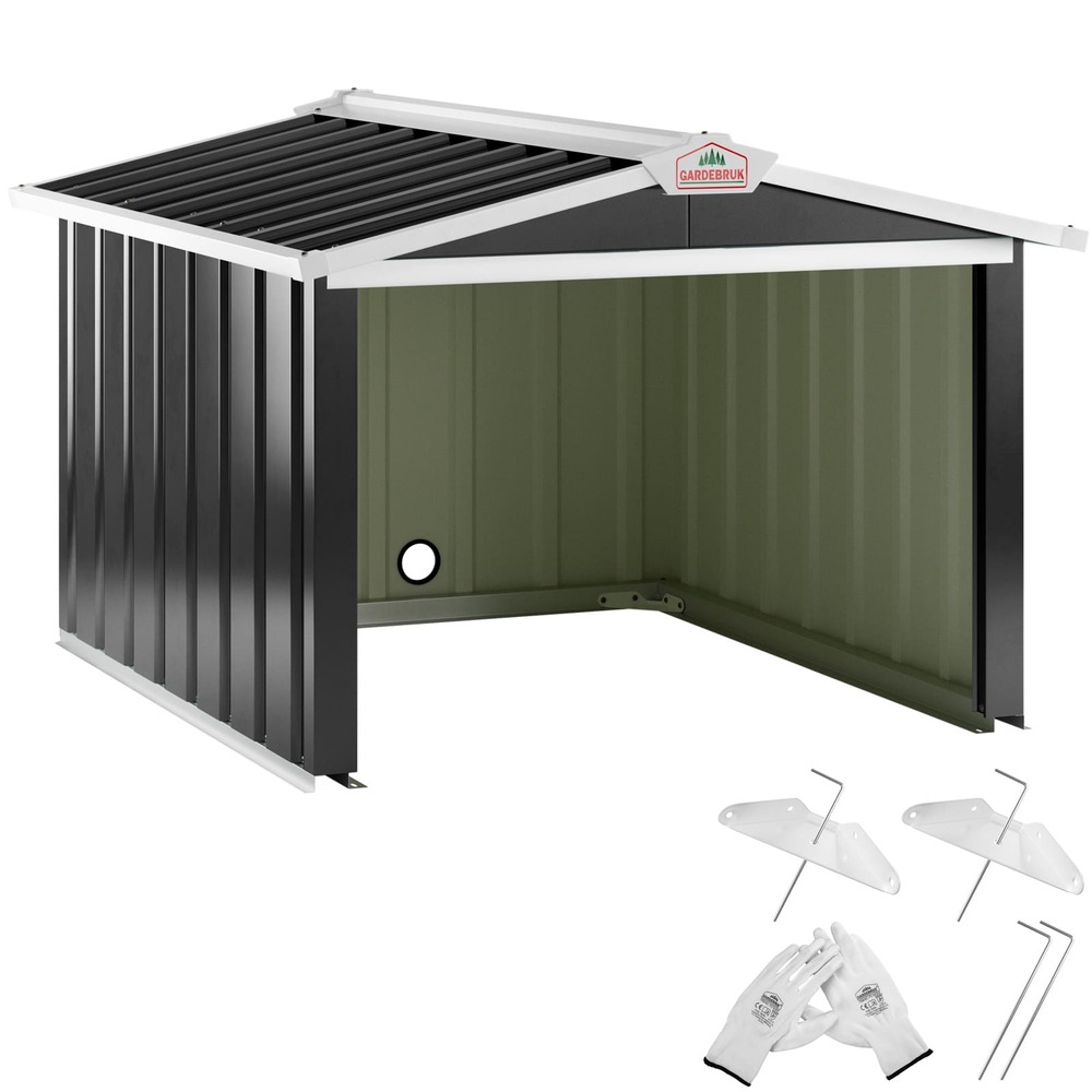 M&auml;hroboter-Garage 86 x 100 x 63 cm anthrazit