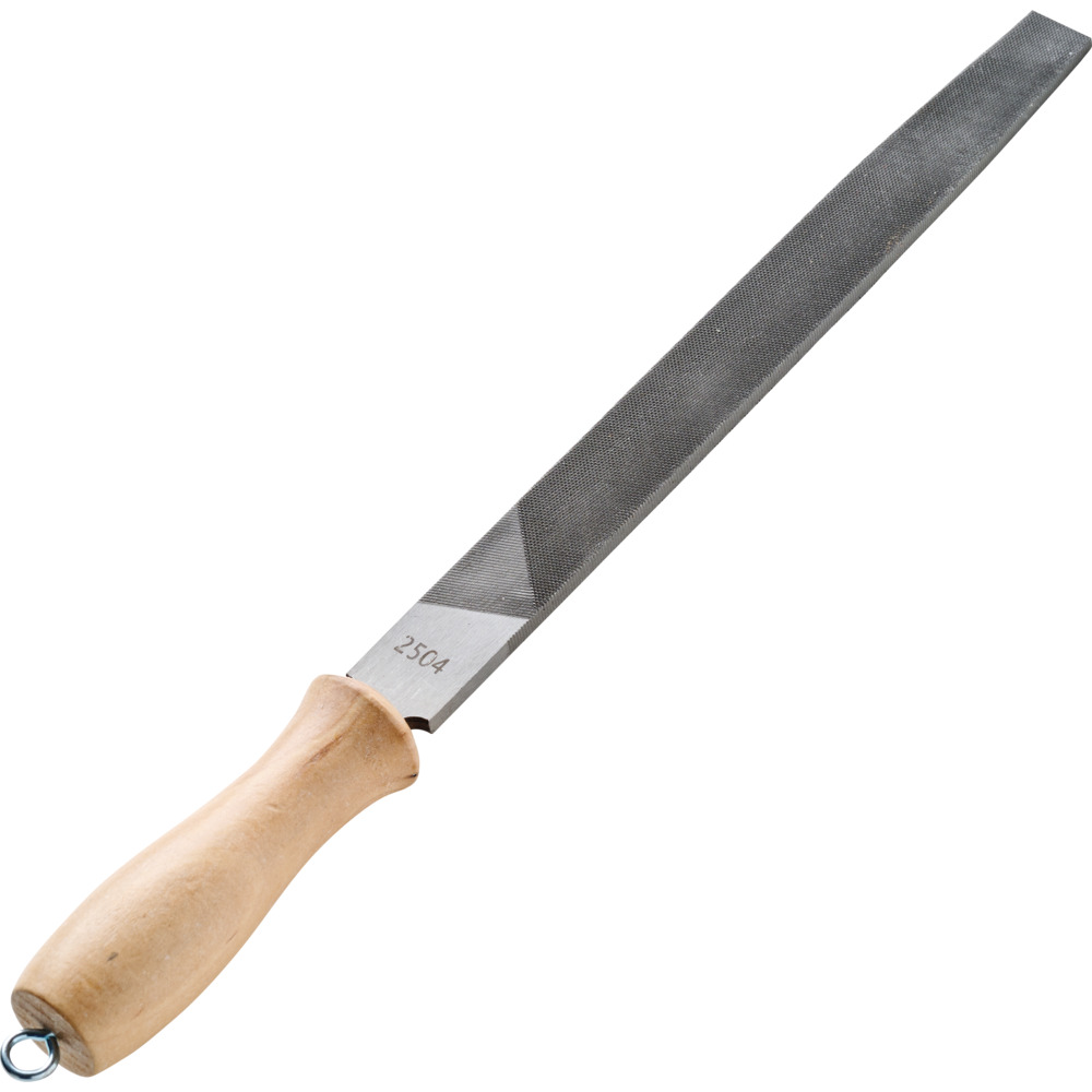GERMANIA&reg; Flachfeile 250 mm mit Holzgriff