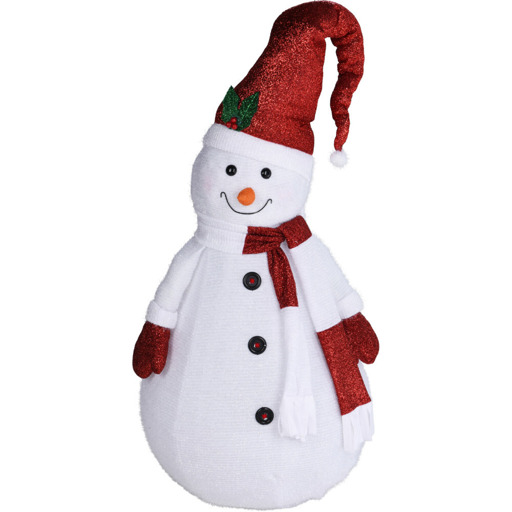 aufblasbarer Schneemann 140 cm mit 10 LEDs