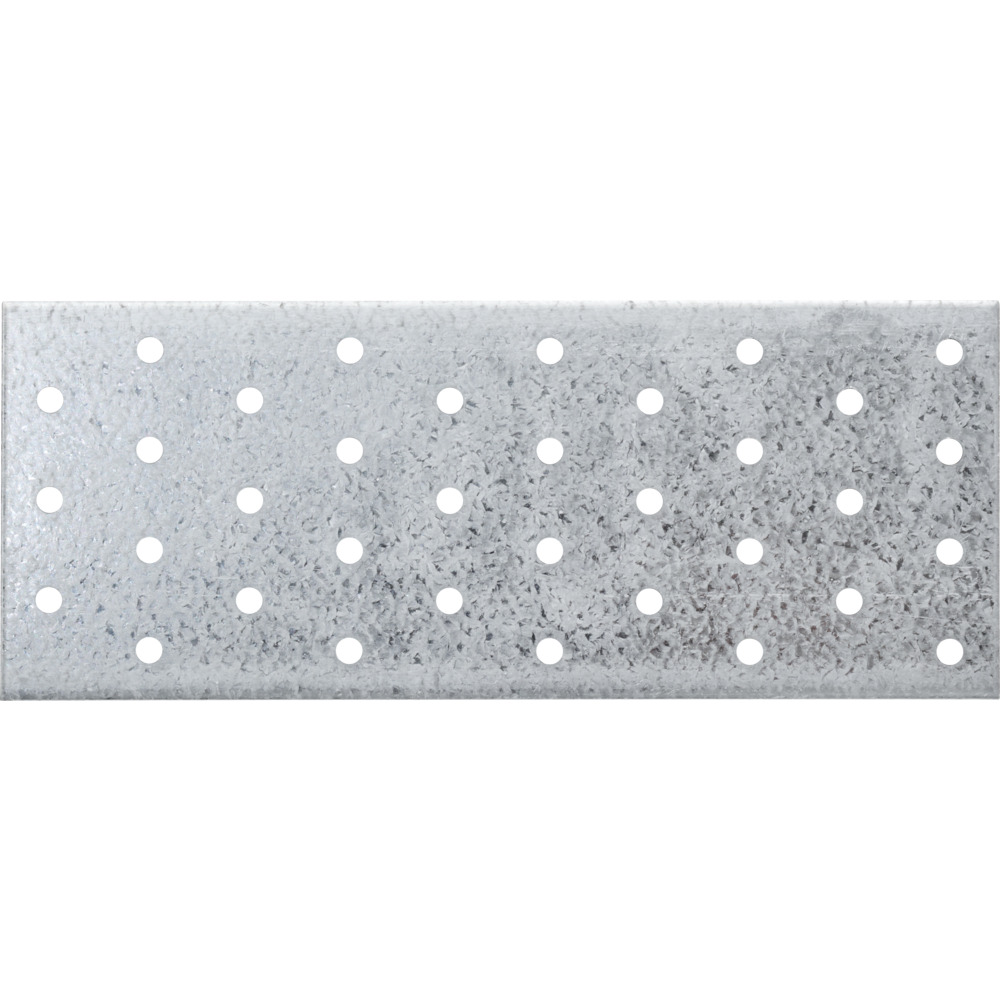 Lochplatten 80 x 200 mm aus verzinktem Stahl image number 1