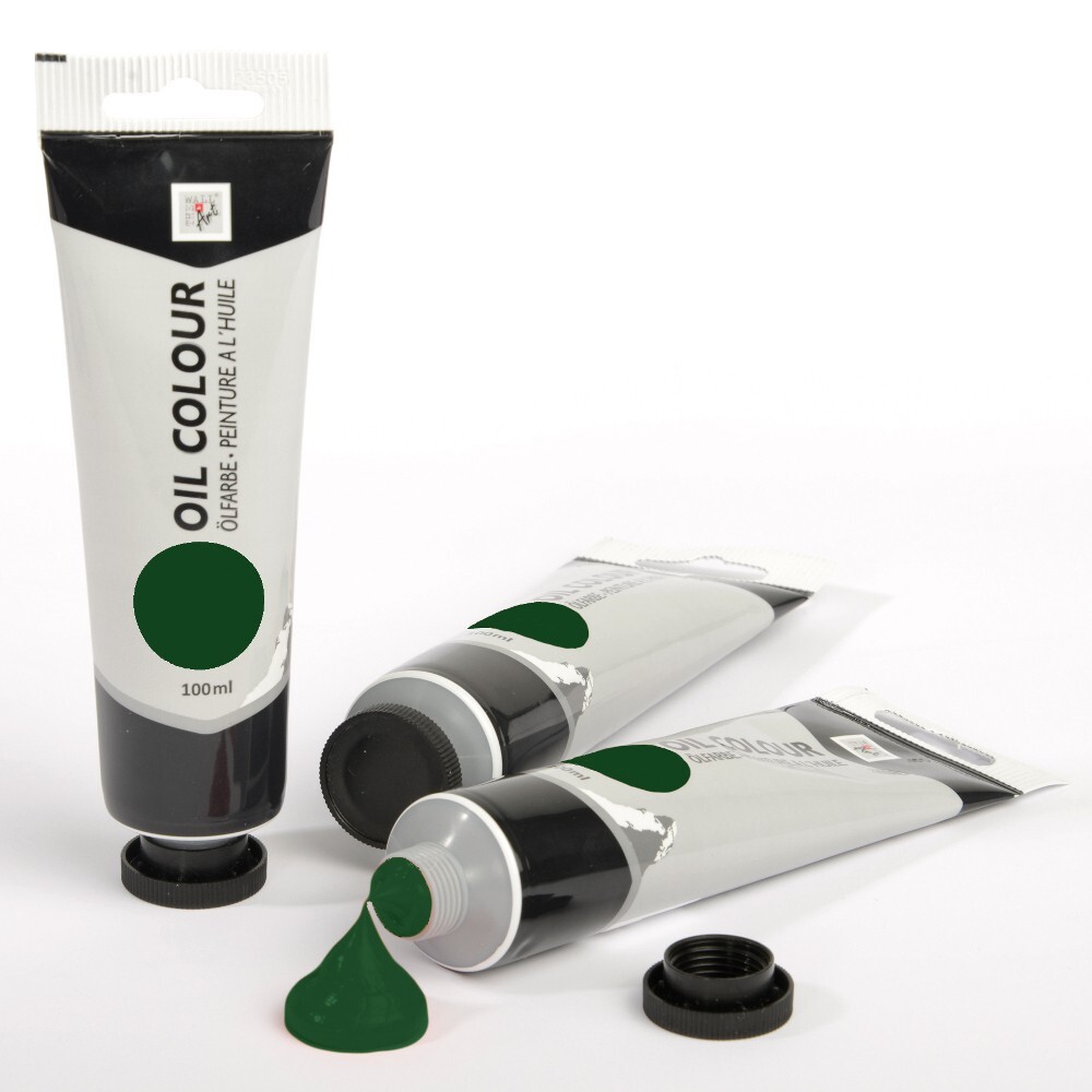 The Wall &Ouml;lfarbe in Permanent Green 100 ml Tube