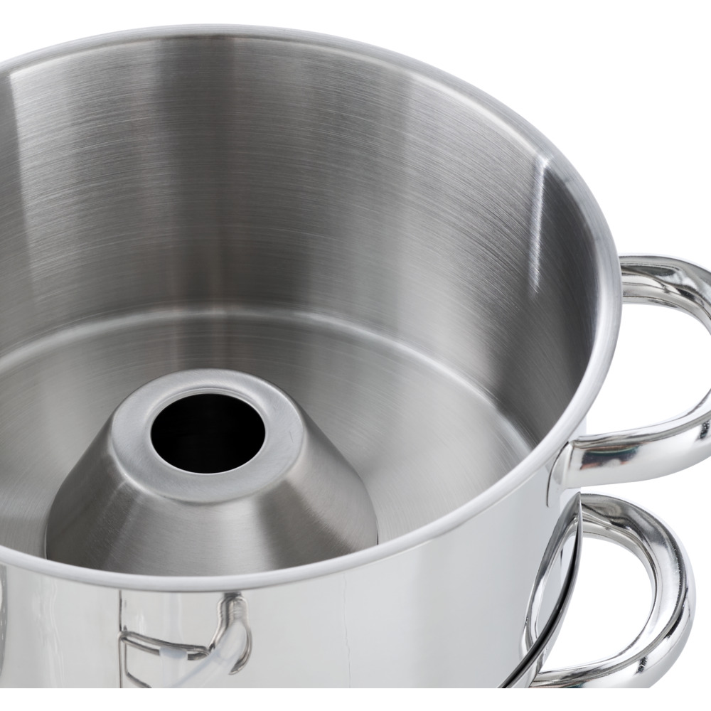 Dampfentsafter-Set 3-teilig 6 Liter aus massivem Edelstahl image number 3