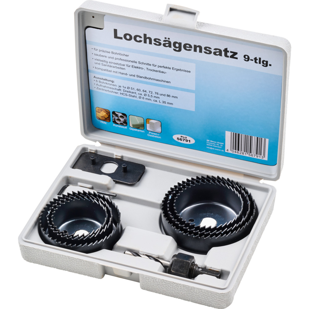 GERMANIA&reg; Lochs&auml;gensatz 9-teilig image number 3