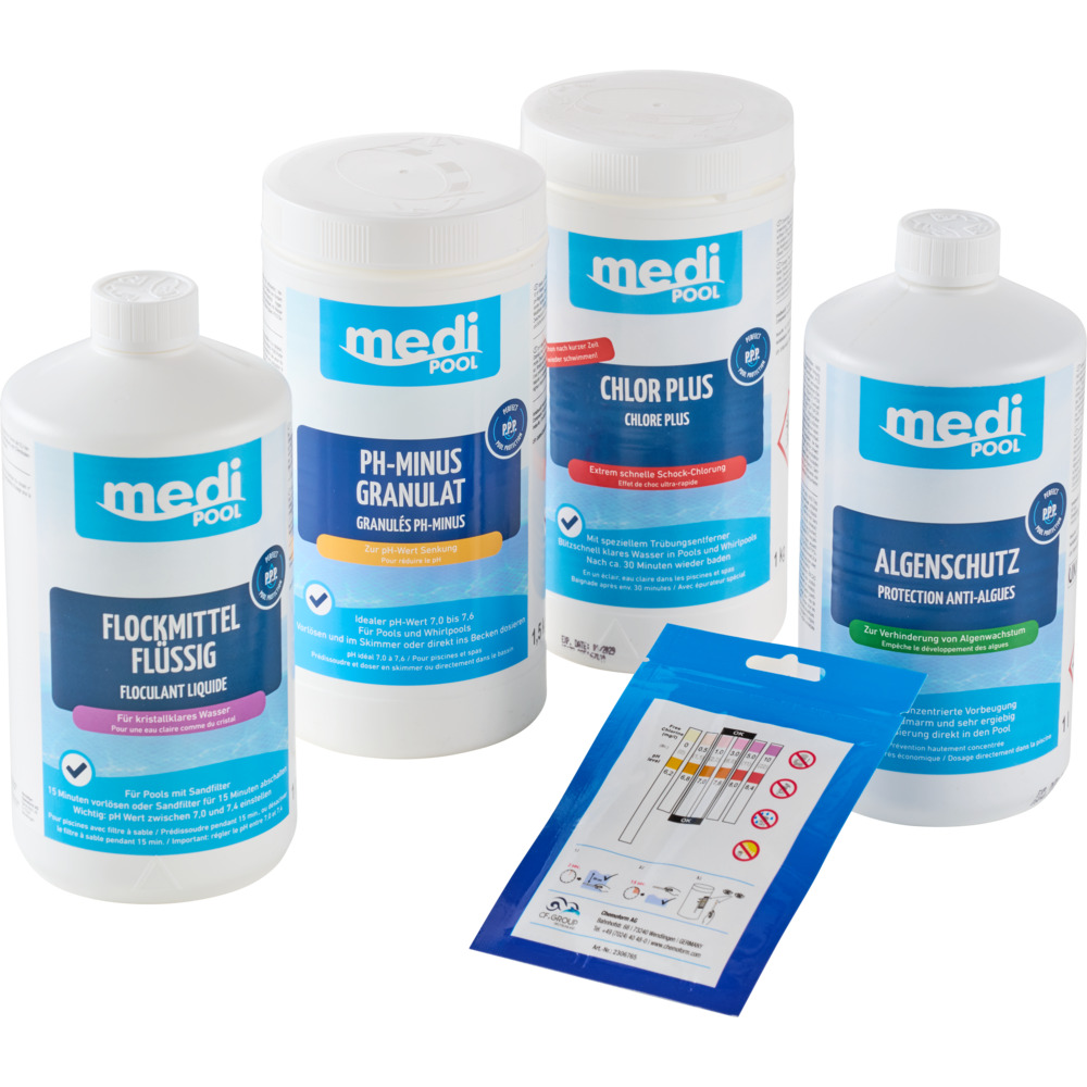 mediPOOL Wasserpflege-Grundausstattungs-Set