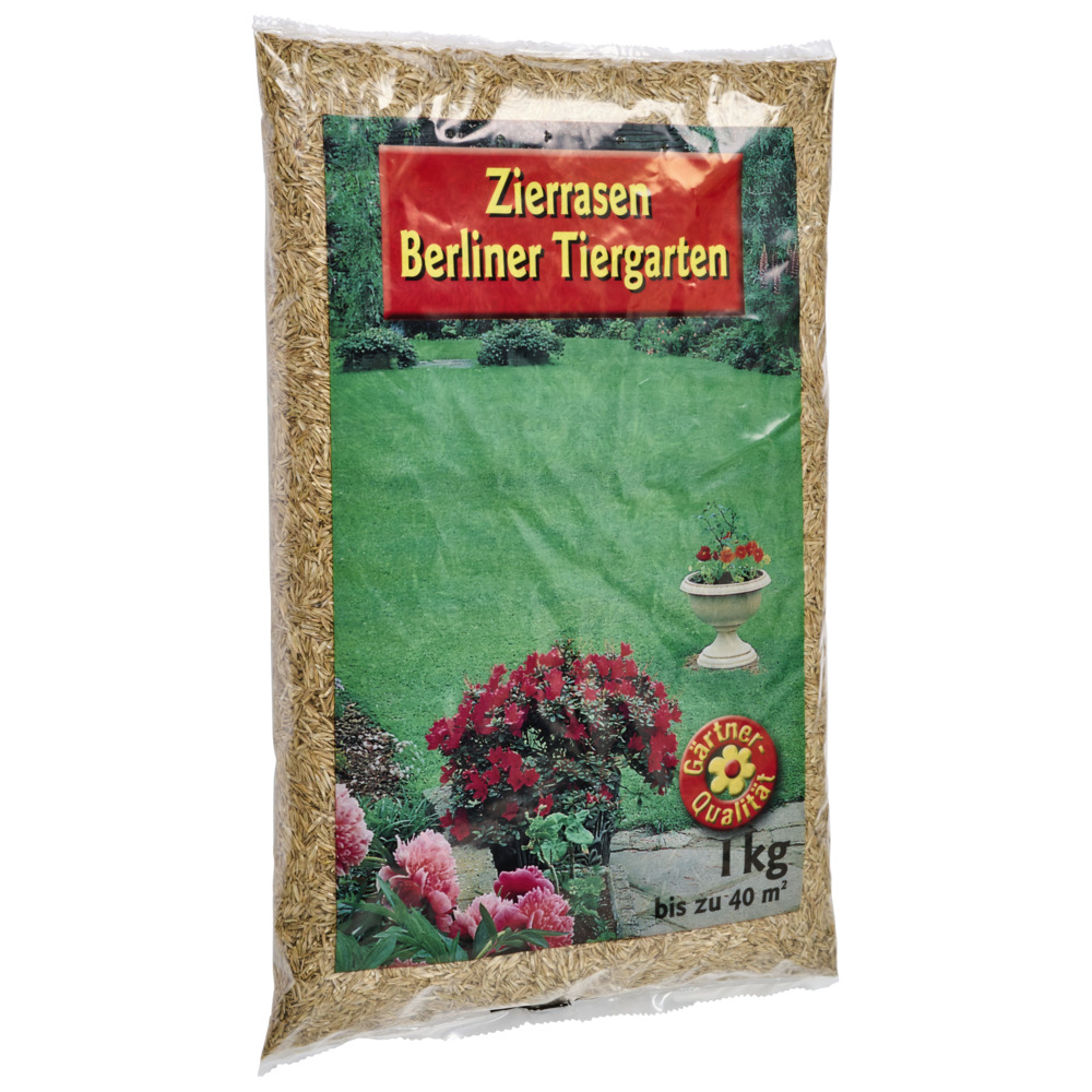 Rasensamen "Berliner Tiergarten" 1 kg f&uuml;r ca. 40 m&sup2;, Rasensaat,
