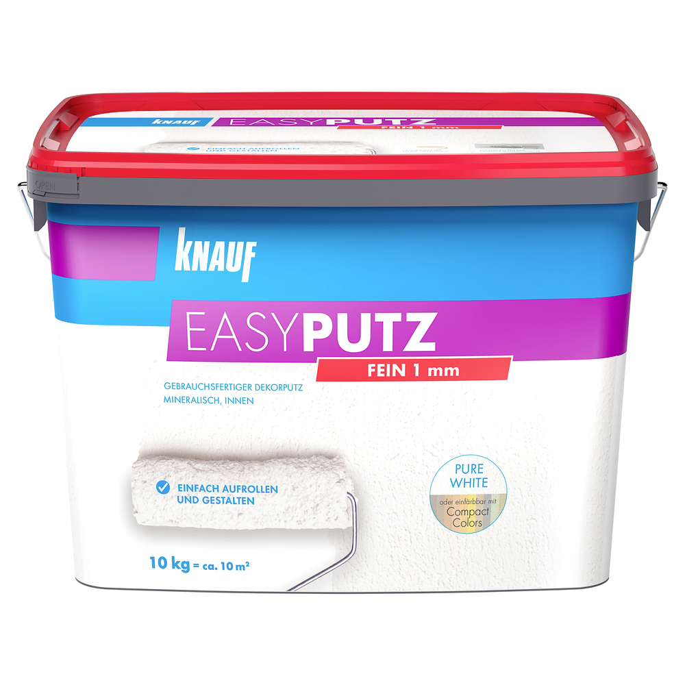 Knauf EASYPUTZ Fein 1,0 mm wei&szlig; 10 kg