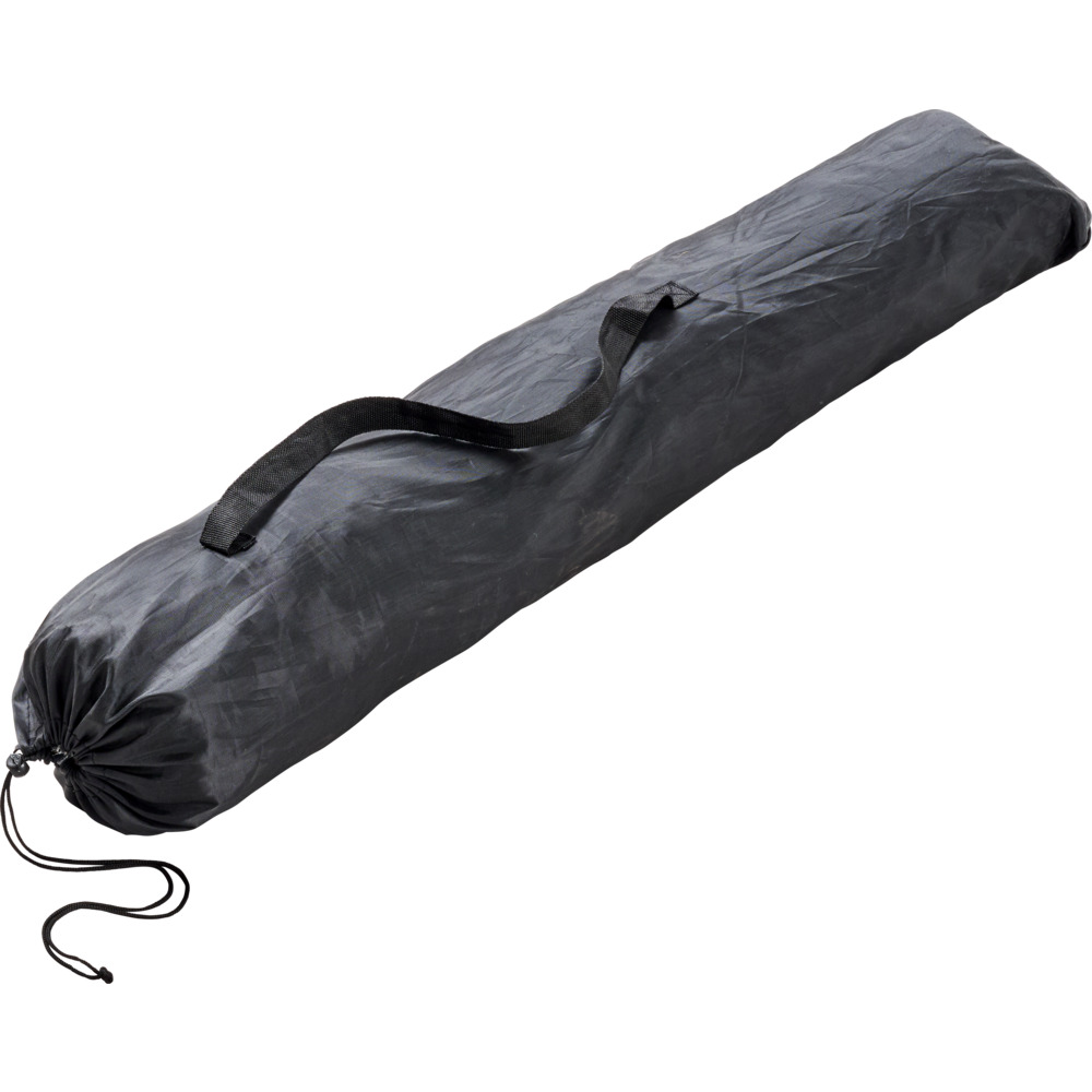 Campingstuhl klappbar schwarz mit Metallgestell und Tragetasche image number 2