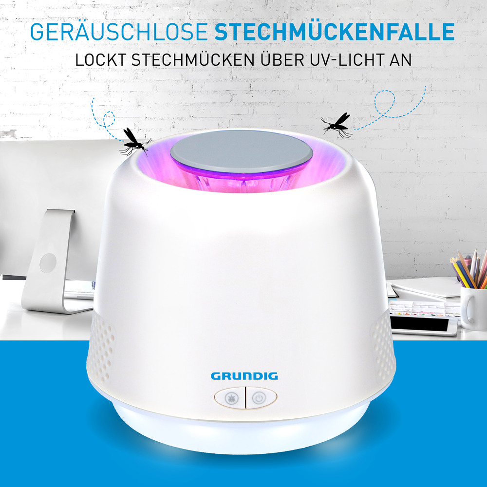 M&uuml;ckenfalle USB-betrieben mit UV-LED 3 W und 3 Licht-Modi - B-Ware image number 6
