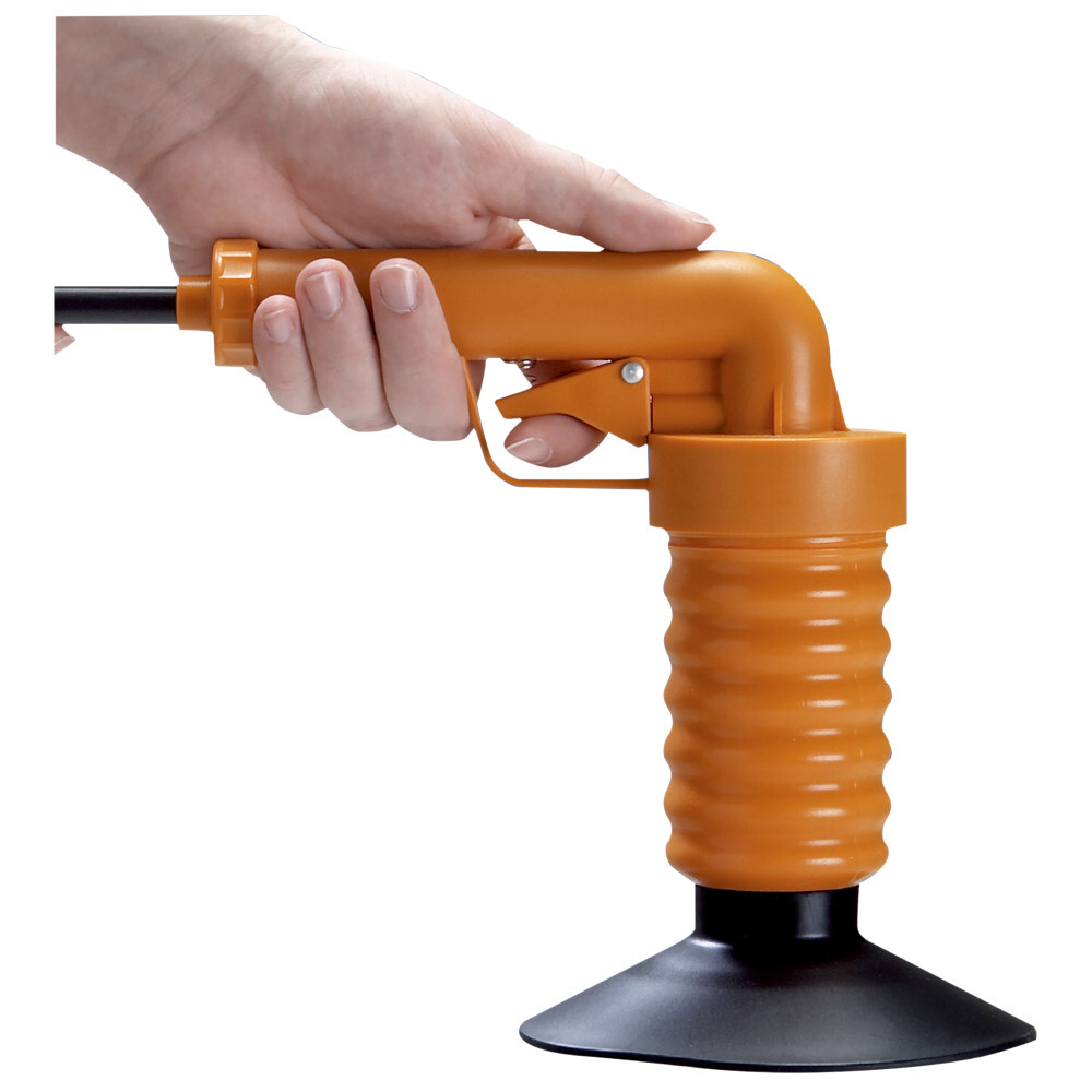 Abflussreiniger &bdquo;Drain Buster&ldquo; mit integrierter Pumpe und zwei Aufs&auml;tzen B-Ware image number 1