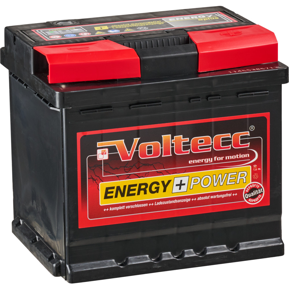 Voltecc Kfz-Starterbatterie Energy+ mit 12 V 46 Ah 420 A