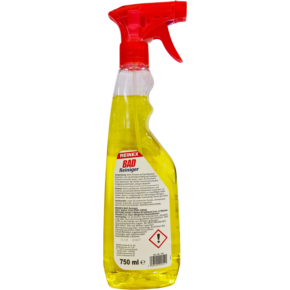 Reinex Badreiniger 750 ml in Spr&uuml;hflasche image number 1